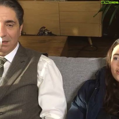 Freya Tingley - 0.9K Likes - On the set of @thesonatamovie Simon Abkarian and I liked to remain in character between takes...!