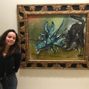 Freya Tingley Instagram - Lobster and Cat by Picasso - my fav by him 🦞 🐈