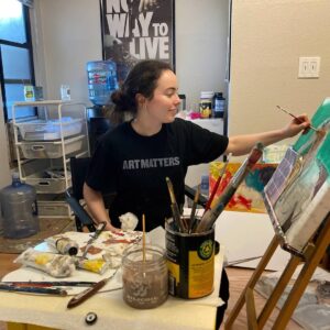 Freya Tingley Instagram - I see people are doing this hip-trendy thing called "photo dump", so here's me very own "photo dump" of my art from throughout the years 😜🎨🖌 #artmatters