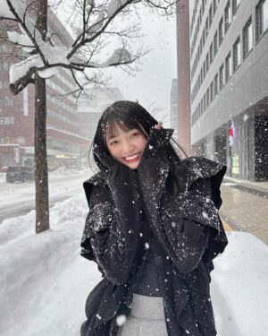 Fuka Kumazawa Instagram - 北海道来てます！雪にテンション上がる！❄️