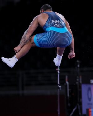 Gable Dan Steveson Instagram - Wow, One year ago I became the Olympic Champion of the World 🥇🇺🇸