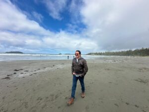 Gabriel Luna Instagram - Tofino, BC. #rainforest #stormgazing