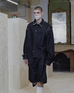 Gabriel O'Shea Instagram - Some of the pieces I made for my collaboration with @airei.la for their AW23 (Refuge, Deluge, Transfuge) collection presented at Paris Fashion Week.

Many thanks to @drewcurryx and the whole team who did a wonderful job.

(Sculptures made of plaster, dust, human hair, pigments, earth and remains [variable dimensions]).

www.gabrieloshea.com

#gabrieloshea #airei #parisfashionweek2023