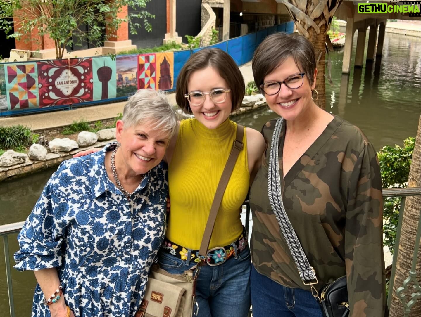 Gabriella Graves - 382 Likes - So thankful to have these two beautiful women in my life. I love getting to spend time with, learn from and adventure with my mom and my gigi. I was honored to spend some time with Gigi downtown last weekend 🩷 Love you both tons!