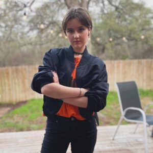 Gabriella Graves Instagram - With the announcement of season two of @percyseries, today’s OOTD had to be of a character i dream to someday play, Daughter of Zeus, Thalia Grace. 
.
.
.
#dreambig #dam #thaliagrace #pjo #worthashot #rickriordan