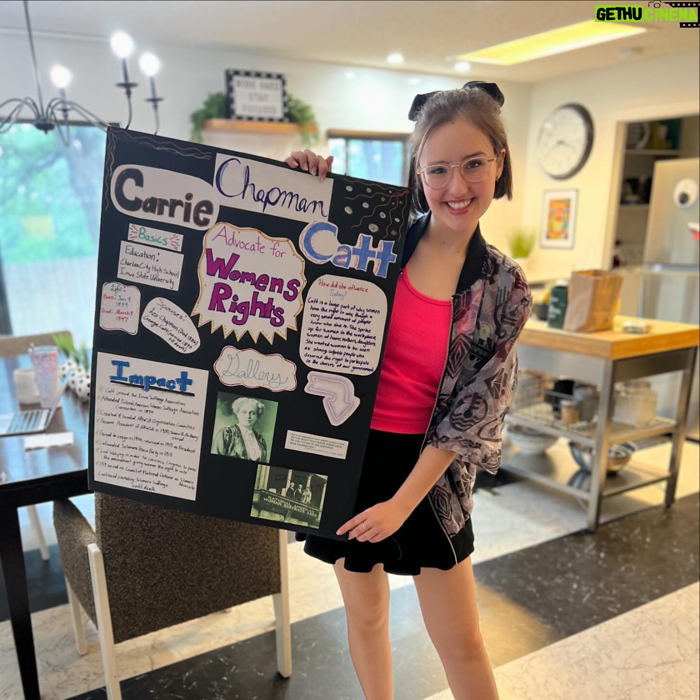 Gabriella Graves - 315 Likes - Last day of the semester!! I had such a fun time working on my final project board for my history class. I love any opportunity to be creative, and to learn new things, and this class gave me the freedom to do both 🩷 and now…it’s time for SUMMER!!!