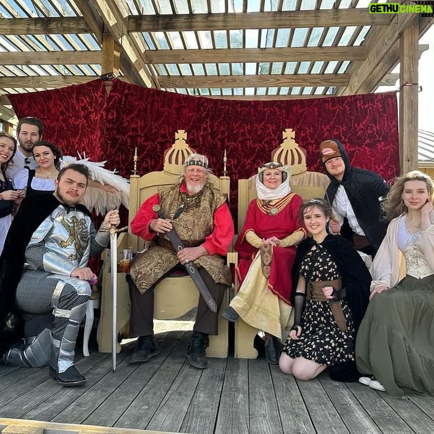 Gabriella Graves - 330 Likes - had such a great time at @kerrvillerenfest yesterday!! We had sword fights, we quested, we met an owl man, we became the black cloak crew. It was an amazing day with such sweet friends!