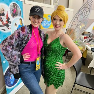 Gabriella Graves Instagram - I had such a great time at the first ever @white_river_fan_con this past weekend as the Rising Star Guest of Honor!! Thanks to everyone who stopped by my booth 🩷 I loved getting to meet fans, speak on a few panels, and learn from and get to know some incredible people such as @coryjphillips7 with @take1improv, @brotherjohn1701, @thegingerohsnap, @jeff_wooten03 and more! Hope to do this again with y’all soon!