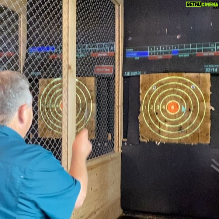 Gabriella Graves - 320 Likes - Had such a fun time going ace throwing yesterday with my grandpa Hoot!! Our nicknames were Rel-AXE (me) and AXE-ciddent (hoot!) So thankful for this sweet time with this crazy awesome guy. We laughed, we trash talked, and in the end, he won a well earned game! Love ya Hoot!