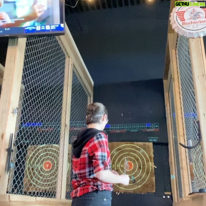 Gabriella Graves - 320 Likes - Had such a fun time going ace throwing yesterday with my grandpa Hoot!! Our nicknames were Rel-AXE (me) and AXE-ciddent (hoot!) So thankful for this sweet time with this crazy awesome guy. We laughed, we trash talked, and in the end, he won a well earned game! Love ya Hoot!