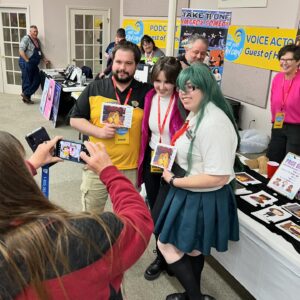 Gabriella Graves Instagram - I had such a great time at the first ever @white_river_fan_con this past weekend as the Rising Star Guest of Honor!! Thanks to everyone who stopped by my booth 🩷 I loved getting to meet fans, speak on a few panels, and learn from and get to know some incredible people such as @coryjphillips7 with @take1improv, @brotherjohn1701, @thegingerohsnap, @jeff_wooten03 and more! Hope to do this again with y’all soon!