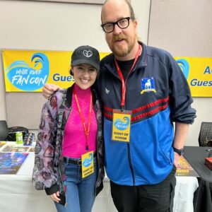 Gabriella Graves Instagram - I had such a great time at the first ever @white_river_fan_con this past weekend as the Rising Star Guest of Honor!! Thanks to everyone who stopped by my booth 🩷 I loved getting to meet fans, speak on a few panels, and learn from and get to know some incredible people such as @coryjphillips7 with @take1improv, @brotherjohn1701, @thegingerohsnap, @jeff_wooten03 and more! Hope to do this again with y’all soon!