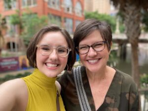 Gabriella Graves Instagram - So thankful to have these two beautiful women in my life. I love getting to spend time with, learn from and adventure with my mom and my gigi.  I was honored to spend some time with Gigi downtown last weekend 🩷 Love you both tons!