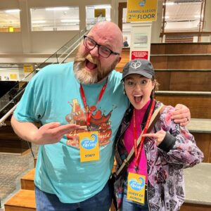 Gabriella Graves Instagram - I had such a great time at the first ever @white_river_fan_con this past weekend as the Rising Star Guest of Honor!! Thanks to everyone who stopped by my booth 🩷 I loved getting to meet fans, speak on a few panels, and learn from and get to know some incredible people such as @coryjphillips7 with @take1improv, @brotherjohn1701, @thegingerohsnap, @jeff_wooten03 and more! Hope to do this again with y’all soon!