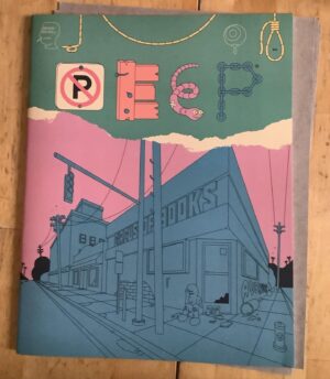 Gabrielle Bell Instagram - This is a comic I drew about @angelafanche around four years ago, and is now part of the exciting new anthology Peep Magazine, published by @wearebraindead, edited by @samharkham and @wei_ss_man.
Angela also is publishing an exciting new anthology, coming out soon, called Bernadette, which I also have a comic in, but I will save the details on that for another post.