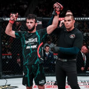 Gadzhi Rabadanov Instagram - 𝐎𝐧𝐞 𝐨𝐟 𝐭𝐡𝐞 𝐛𝐞𝐬𝐭 𝐠𝐫𝐚𝐩𝐩𝐥𝐞𝐫𝐬 𝐨𝐧 𝐭𝐡𝐞 𝐁𝐞𝐥𝐥𝐚𝐭𝐨𝐫 𝐋𝐖 𝐫𝐨𝐬𝐭𝐞𝐫! 🔥

Join us in wishing a happy birthday to the surging Gadzhi Rabadanov! 🎉 #Bellator
