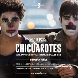 Gael García Bernal Instagram - ¡Chicuarotes en Chile! ¡El Chicuarote es un chile! Ahora en el SANFIC y próximo estreno en Chile el 29 de agosto. Abraxos y bexos.