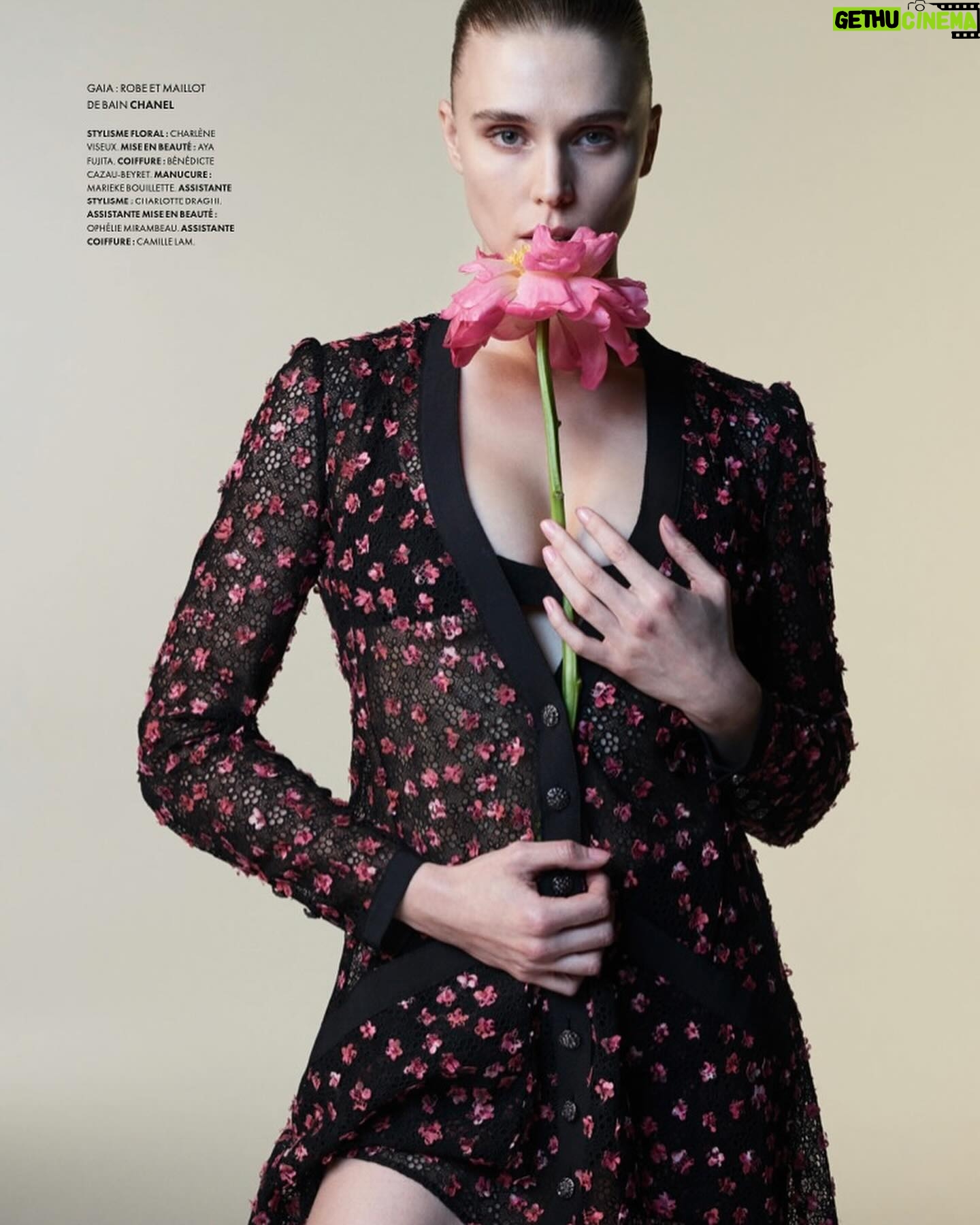 Gaia Weiss - 3 Likes - All flowers were a seed in the mud once.
March issue @vanityfairfrance
Pictures @gnlfontana
Style @francedejerphanion
Makeup @ayafujitamakeup
Hair @benedictecazau
Agent @zzotalents