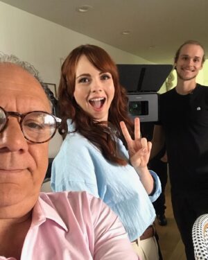 Galadriel Stineman Instagram - Happy Valentines Day, lovelies! My gift to you - and OKAY to me too - is Hometown Remedy, a BRAND NEW rom com you can stream for free, right now, on @tubi! Can’t wait to hear what you think. Filmed in my home state! 🐎 Also, here’s some BTS shots I took while we were at “summer camp” in Versailles. 🥰 Link in bio! @americancinemaintl