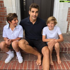 Galen Gering Instagram - My sons, my dudes, my lil crunchy amigos I love you so much it’s ridiculous. Thanks for making life so much more interesting on every level. 
Here’s to you guys. @dillongering @jensengering 
#nationalsonday