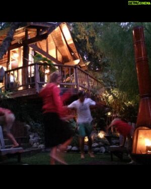 Galen Gering Instagram - I built a treehouse and a tee-pee and a fire and we had a dance party and burnt a hole in the fake grass and it was awesome. 
#treehouse
#outdoorliving 
#cali
#danceparty 
#indooroutdoorliving
#design #hardscape