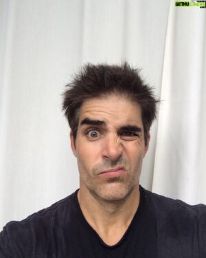 Galen Gering Instagram - At the dance! The Omicron ball. 
Insta v reality.
#headache
#overit