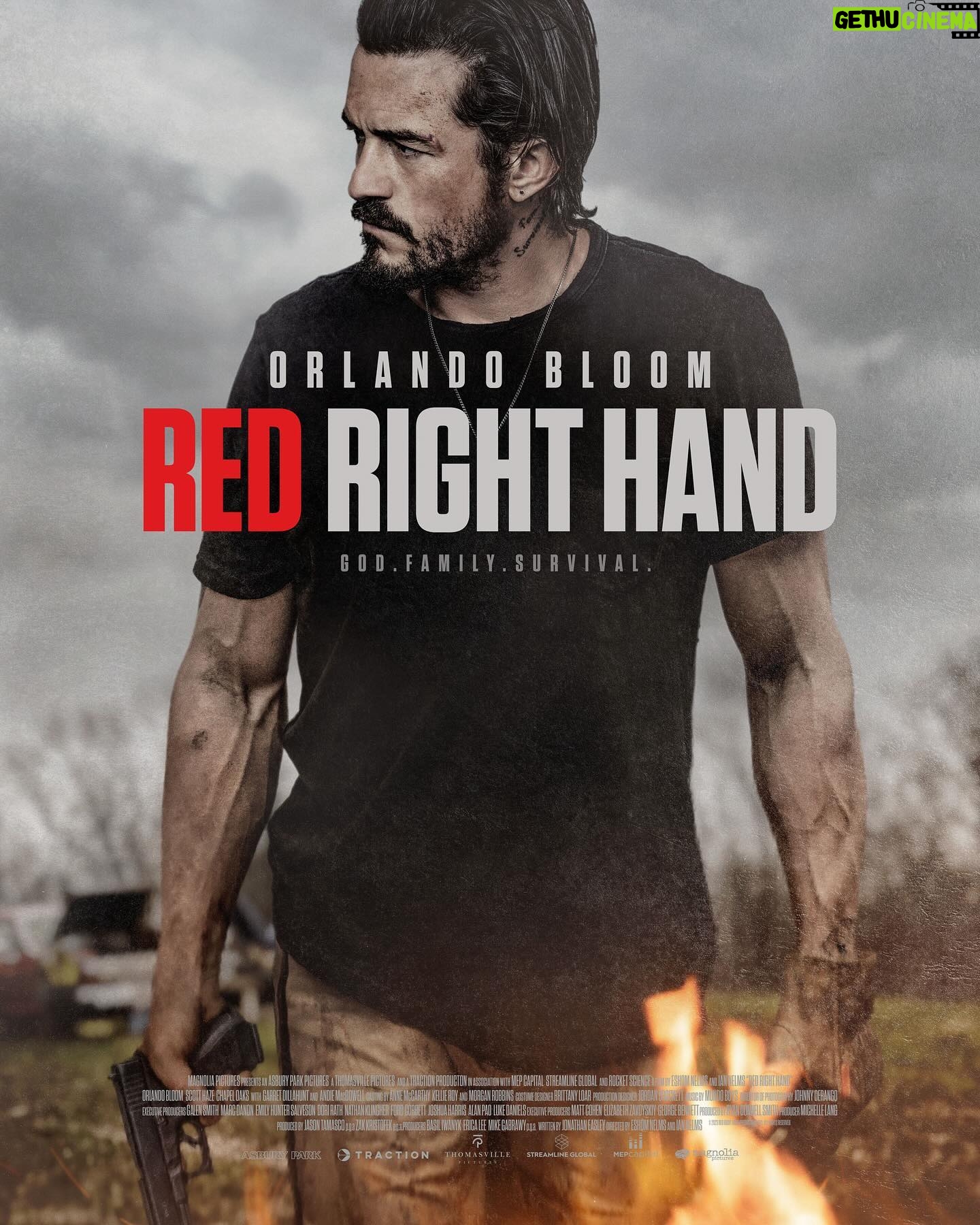 Garret Dillahunt - 2.3K Likes - I really loved working with the @nelmsbros on this flick. So proud of what we created. Thanks to @orlandobloom for being a wonderful partner in hillbilly on hillbilly crime. Great cast top to bottom. Look for us Feb 23. Trailer number one is in my story highlights. Enjoy!