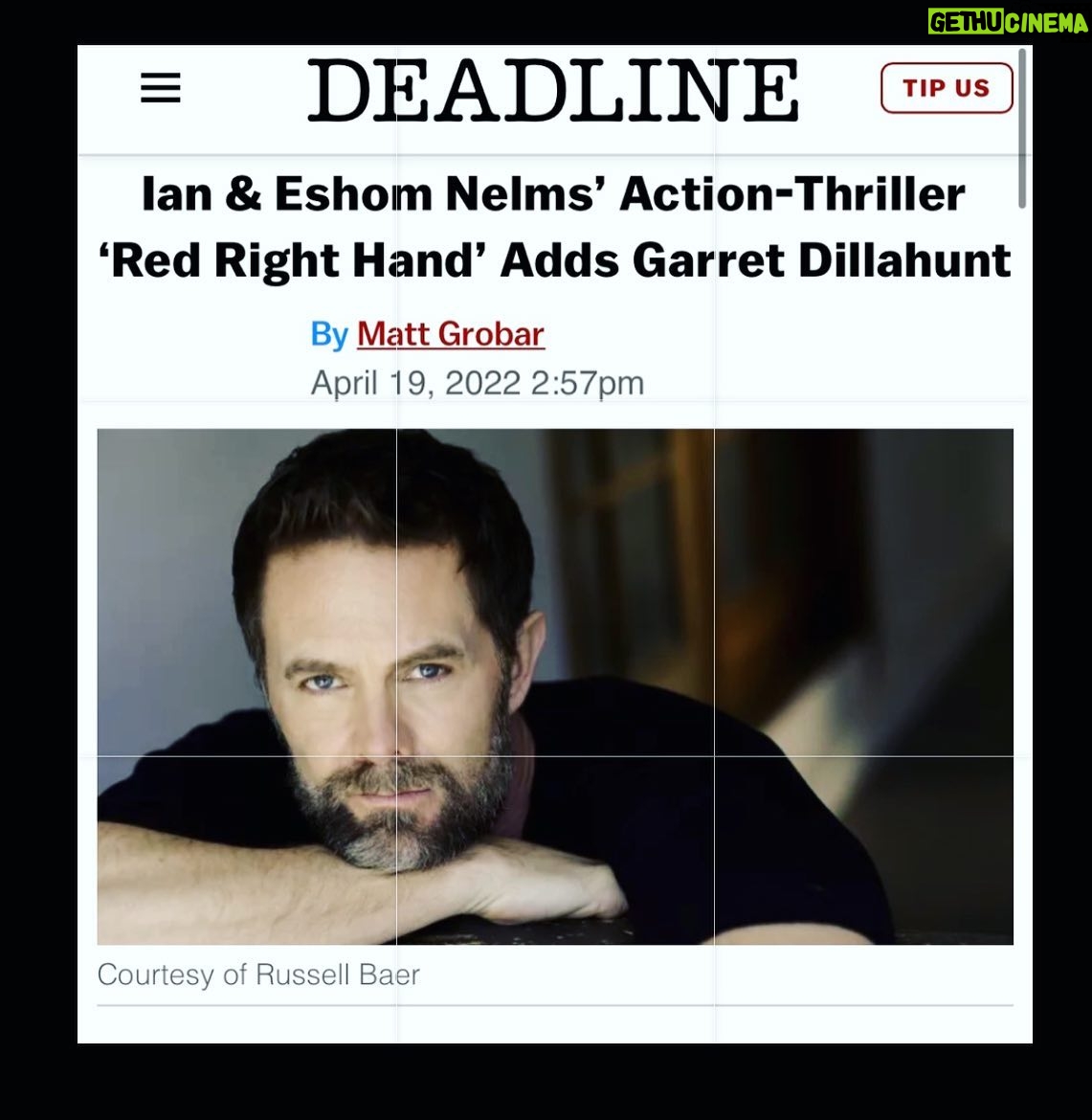 Garret Dillahunt - 2.9K Likes - Heh. @rainnwilson sent this to me and asked, “Was your head tired?” I suppose maybe it was. Anyways—this is what’s going on in Kentucky, and I’m having a blast with the @nelmsbros.