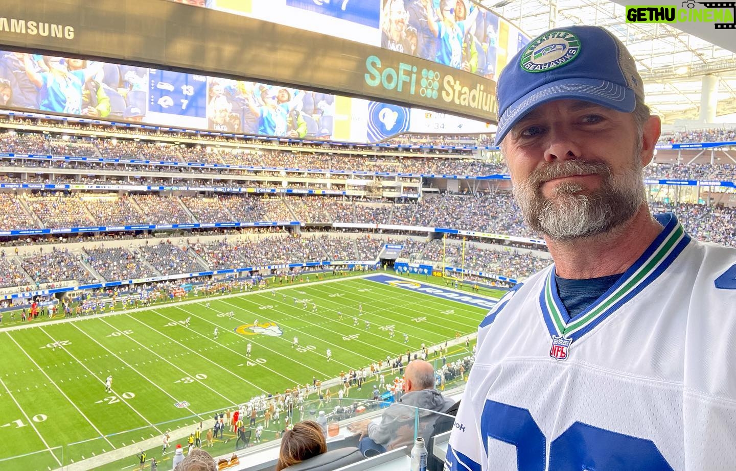 Garret Dillahunt - 2.7K Likes - Oh nothin’. #GOHAWKS #12s @seahawks. Don’t worry. I’m wearing my lucky Largent jersey.