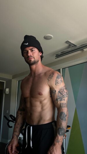 Garrett Miller Instagram - Standing core exercises for the win. Shape up that v-line with these.