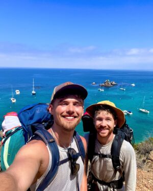 Garrett Wareing Instagram - Spent my 22nd backpacking Catalina Island with my good buddy @justinellings. Twenty something miles hiked and thousands of feet climbed. Overcame an insane feat and feeling damn accomplished. Wonderful way to welcome the year. 

Get out there. Challenge yourself. Adventure is out there! You got this.