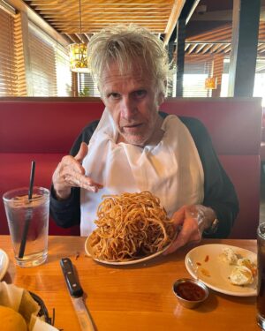 Gary Busey Instagram - One of my favorite things #onionrings