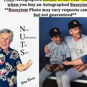 Gary Busey Instagram - Celebrating today with a free giveaway! Free #autograph movie photo when u get a buseyism photo 🎬🎥🍿 https://buseyisms-com.myshopify.com/collections/close-out-sale-50-off link in bio