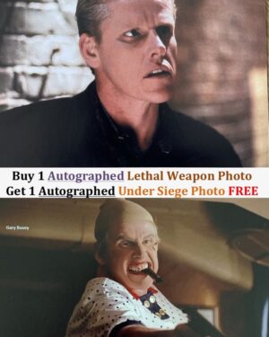 Gary Busey Instagram - Here’s the July promo. Link in bio