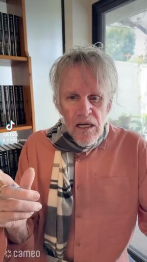 Gary Busey Instagram - This is an excerpt from a cameo video shout-out that I am certain was written by a poet ✍️🦐👶🏃@cameo