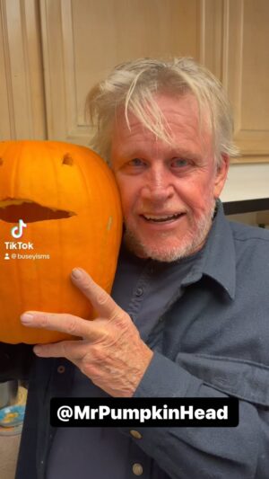 Gary Busey Instagram - 🎃🎃🎃Mr #Pumpkin head🎃🎃🎃