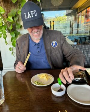 Gary Busey Instagram - Sushi Sunday with iced green tea is fun 🍣🍣🍣