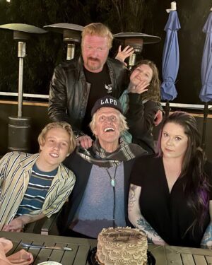Gary Busey Instagram - I had such a great time celebrating my 79th #birthday last night with my children. 🥳🥳🥳