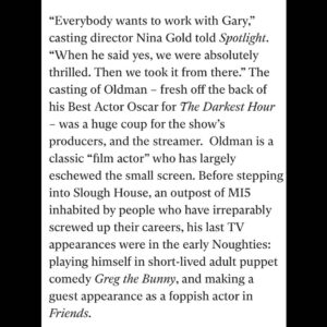 Gary Oldman Instagram - 🐌🐎🍎📺➕❤️