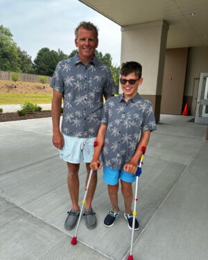 Gavin McHugh Instagram - Happy Father’s Day! Hope you like the shirt I picked out!