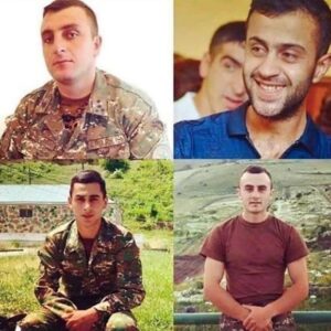 Gegard Mousasi Instagram - Our fallen heroes, Major Garush Hambardzumyan and Captain Sos Elbakyan, Grisha Matevosyan and Smbat Gabrielyan 
My condolences