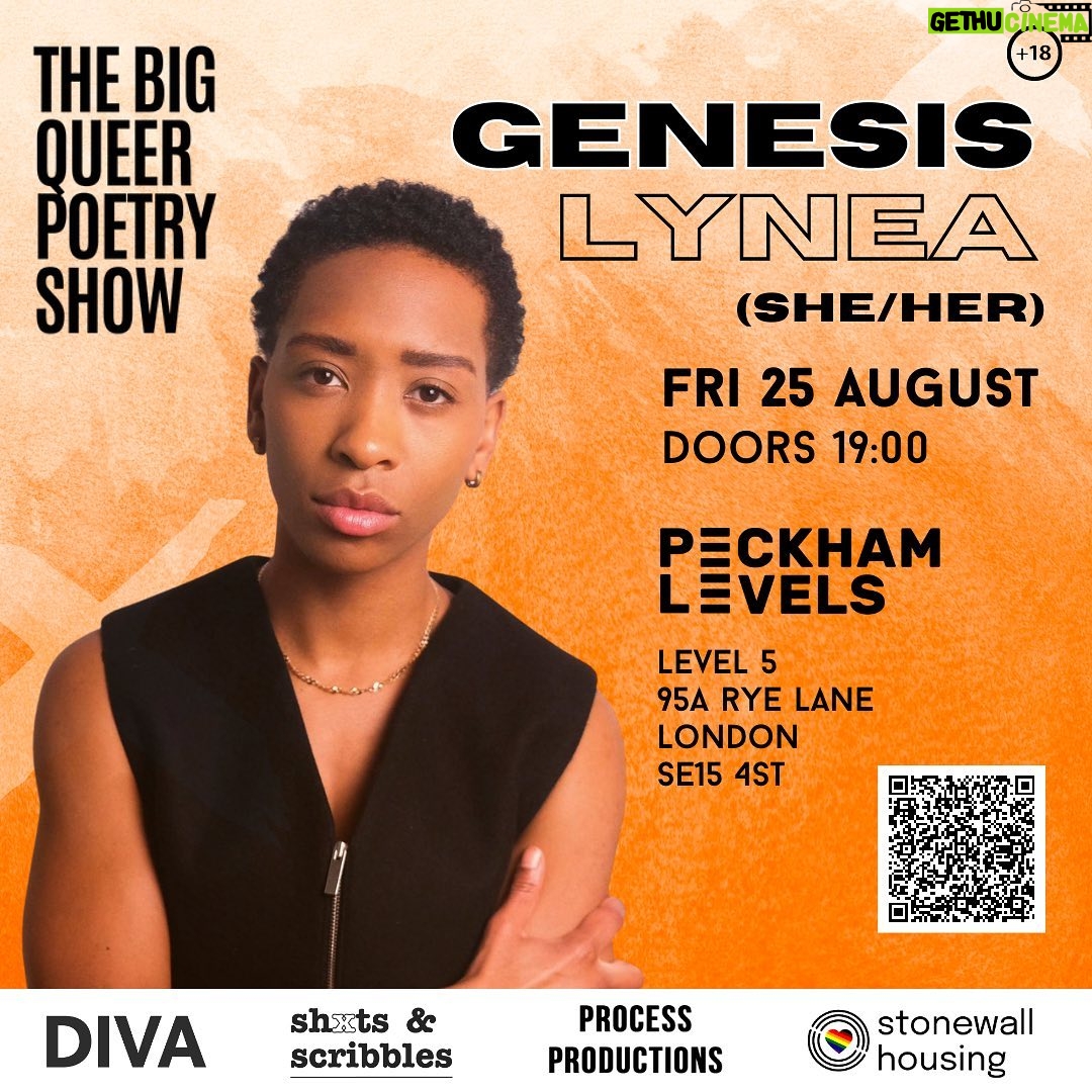 Genesis Lynea - 451 Likes - The next poet on the line up is the INCREDIBLE @genesislynea 😍🔥
Genesis Lynea is Bermudian born and has been writing since the age of 6. Her career has afforded her opportunities on stage and screen as an actress, singer, writer and dancer.
She can be heard on the original cast recording of SIX the musical where she originated the role of Anne Of Cleves. Her most recent screen credits include Netflix’s Shadow and Bone as ‘Natacha’, Discovery of Witches (Sky), You&Me (ITV) , The Baby (HBO) and Tayo’ in Candice Carty Williams brand new series ‘Champion’ airing now on BBC1.
We’re so excited that Genesis is joining us, and we can’t wait to hear her beautiful words! There are only 15 tickets left so be quick 👀
Date: Friday 25 August 2023
Doors: 19:00 / Show: 19:30
Venue: @peckhamlevels
Tickets: Via Eventbrite (link in bio)
100% of all proceeds to @stonewallhousing a charity working tirelessly to support LGBTQ people facing homelessness 🧡