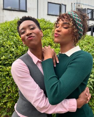 Genesis Lynea Instagram - Doctor Who with my boos 🫶🏾

The Legend of Ruby Sunday • Out Now 

… hurry before I post the spoilers !!
 “there may be trouble ahead” 🎶 😌