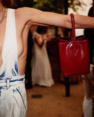 Genevieve Angelson Instagram - 🍒 history will ask was it worth getting emphysema from nyc smokepocalypse for a bag? And the answer will be, yes it was. 🍒 hope this post ages well! @metier.london