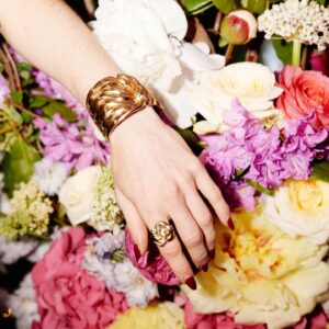 Genevieve Angelson Instagram - I strongly recommend going to parties for bracelets 💍💎👑 @mazarin_paris @modaoperandi
