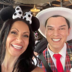 Genevieve Goings Instagram - #Disneyland was amazing! Thank you to #DigitalCultureGroup & #DisneyConsumerProducts team for an unforgettable day! @1belairqueen @jocelyngums @coryg707