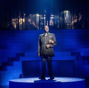 George Blagden Instagram - Last night we celebrated Opening Night for WHITE CHRISTMAS at @sheffieldtheatres and I feel so so lucky to be a part of something like this.  This incredible group of people have made something so special, and I cannot believe I get to do this every day for the next few weeks with everyone involved.

Thank you so much to @paulfoste @alistairdavid @alexpark_er and @stueybuey for including me in their incredible show they’ve created. And thank you to the most talented cast I have ever worked with for pushing me beyond what I thought I was capable of.  I am so grateful to get to share the stage with you all, and to work with the whole team backstage at the Crucible to share this with everyone. “Thank you, from the bottom of my heart. And Merry Christmas.” ❤️

#WhiteChristmas