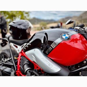George Blagden Instagram - Had an amazing few days this week with @bmwmotorraduk riding some of their bikes around the Spanish countryside.  Some incredible machines, and a lot of fun had with this bonkers bunch.  See you on the next one, stay safe. 🤙🏼
#SoulFuel #MakeLifeARide #CE04 #RnineT #R18 #K1600
