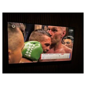 George Clarke Instagram - Brilliant! 🥊 2 great fighters ….although Fury should have been humble in defeat….