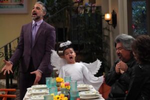 George Lopez Instagram - here’s to @jaimecamil’s final guest star moment of the season 🥂 catch the one hour finale of #LopezVsLopez TOMORROW 8/7c on NBC and streaming on @peacock.